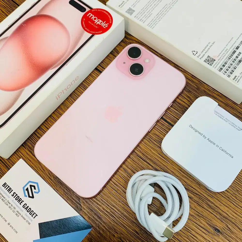 iPHONE 15 128GB PINK | iBOX | BH 99% | FULLSET ORIGINAL