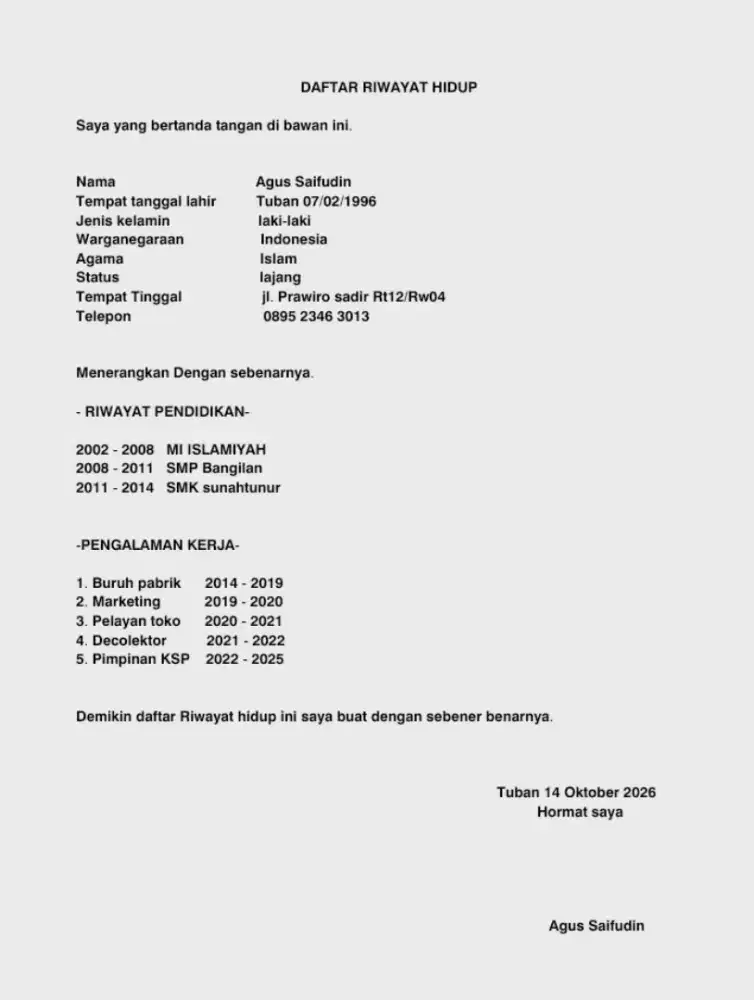 Cari lowongan pekerjaan