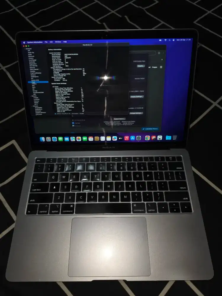 Macbook Air 2019 Core i5 8/256
