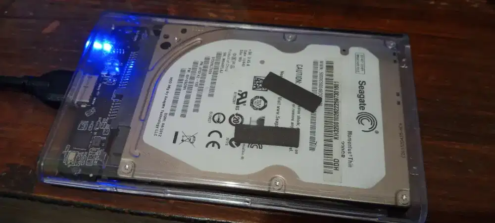 Hardisk external 320Gb Siap pakai