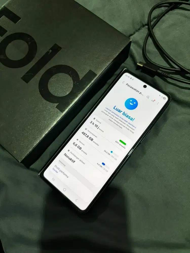 Samsung Z Fold 4 512GB Black Fullset