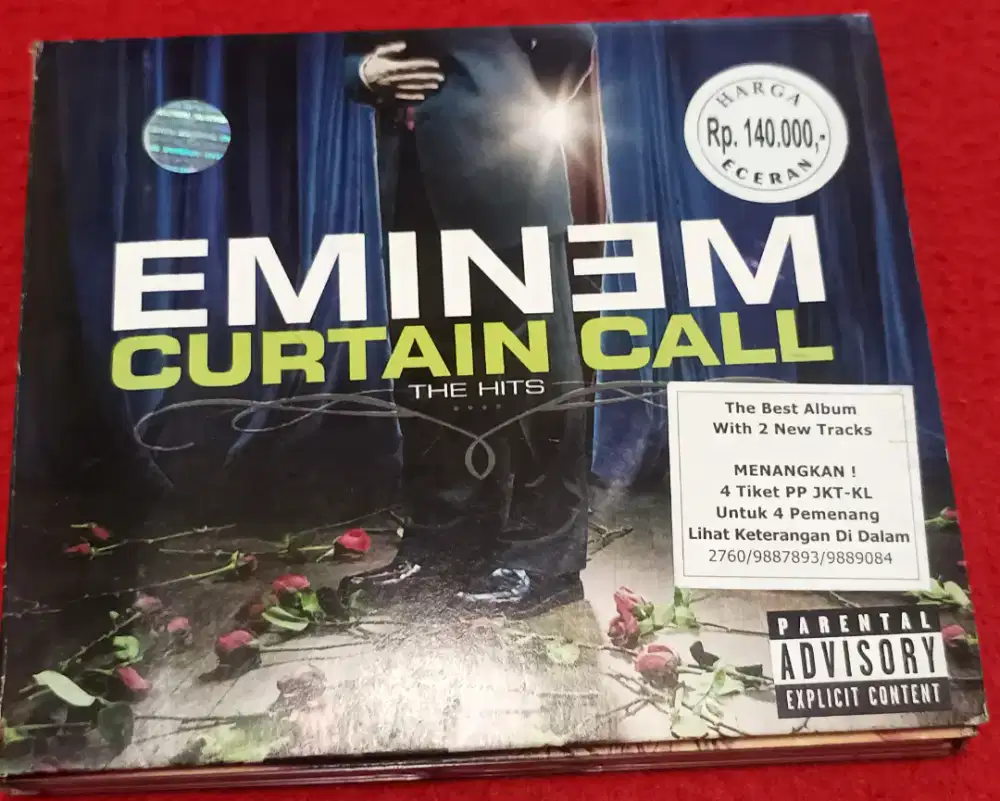CD original EMINEM album Curtain Call Deluxe Edition