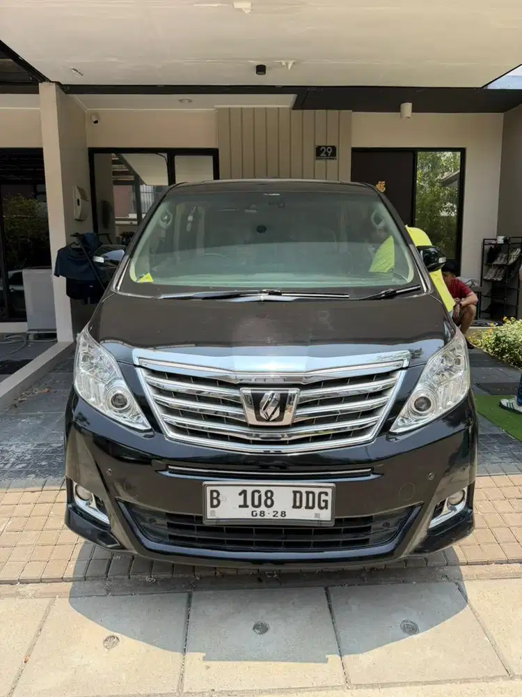 Alphard G atpm 2013 pakai 2014 non sc ps