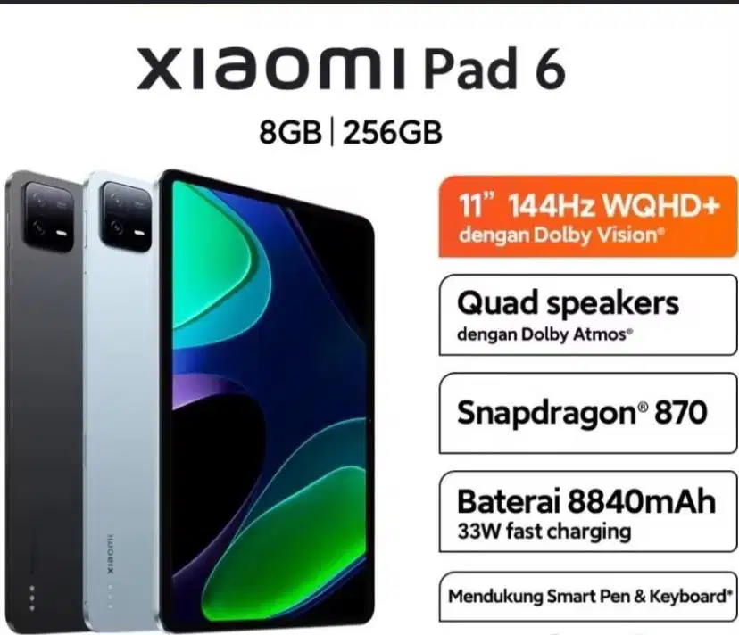 Dijual cepat Tablet REDMI PAD 6 XIAOMI