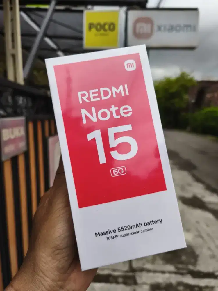 NEW REDMI NOTE 15 5G 6/128 RESMI XIAOMI NO REPACK