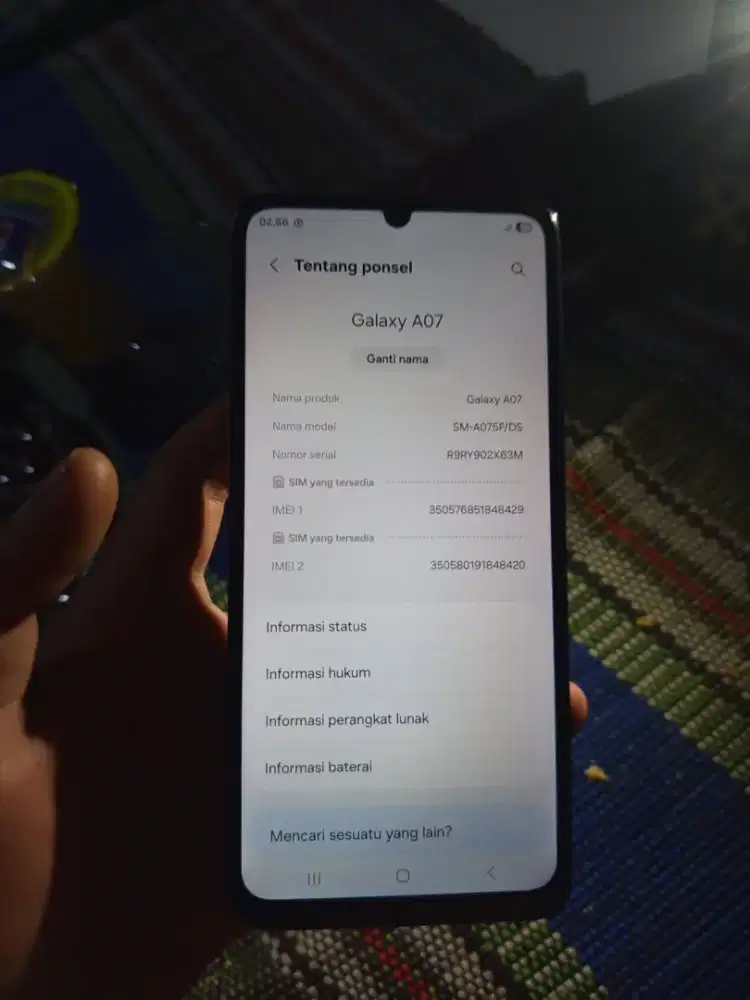 Samsung A07 nominus 4/64