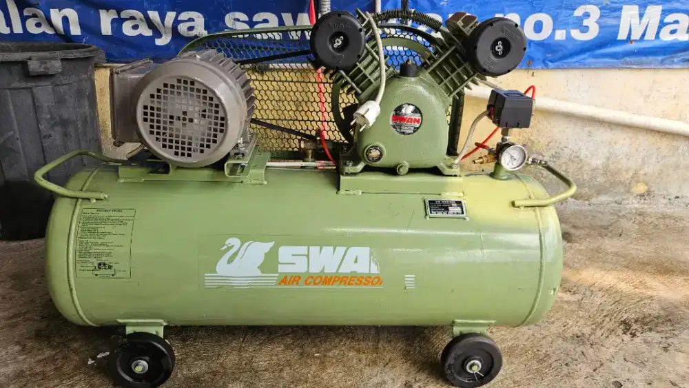 Kompresor swan 1hp dinamo listrik