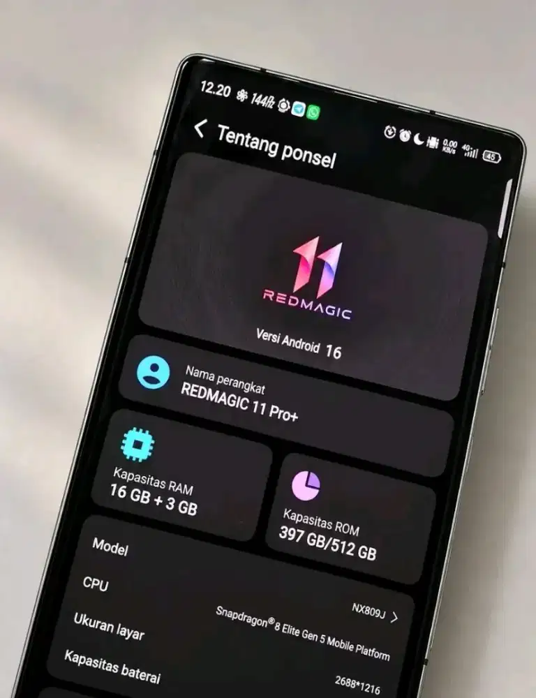 Nubia red magic 11 pto ++