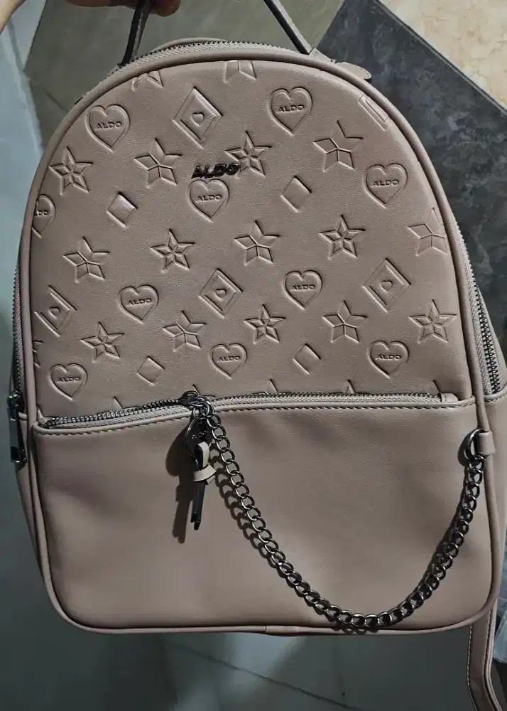 Aldo Blush Pink Mini Backpack