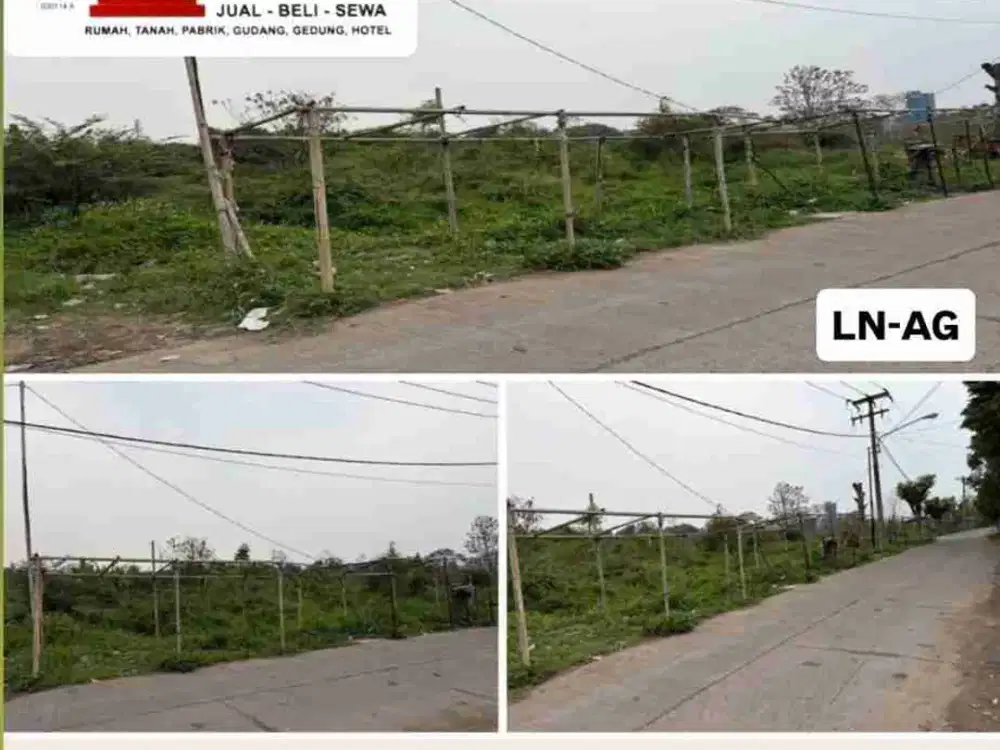JUAL TANAH STRATEGIS DEKAT TOL SOREANG