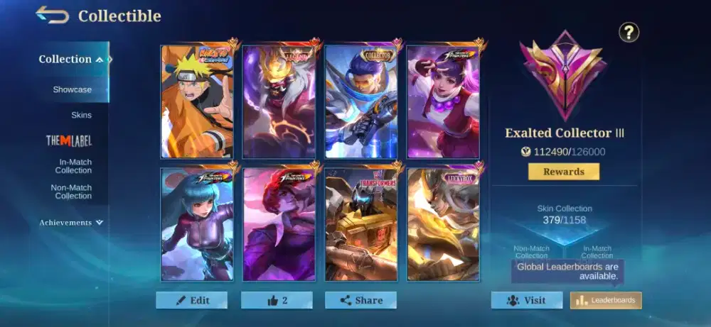Akun Mobile Legend tangan pertama ex IMO