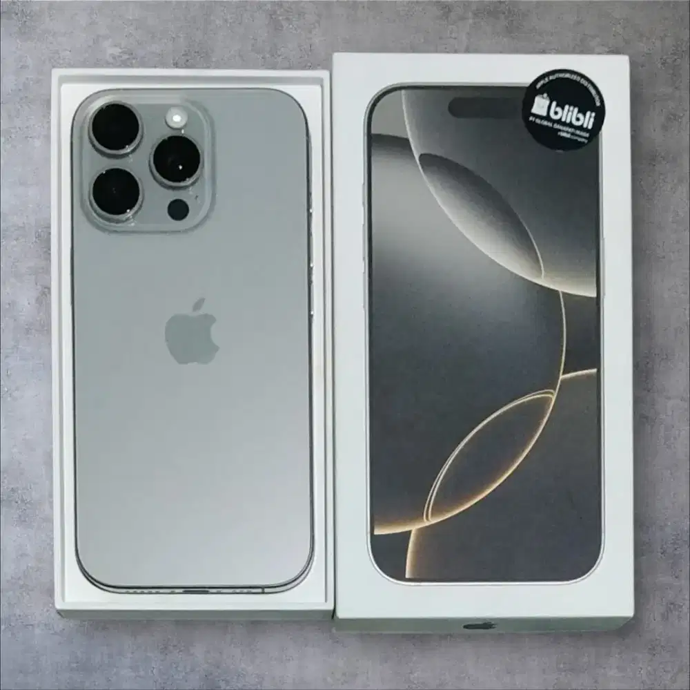 Iphone 16 Pro 128 GB Ex ibox
Istimewa
