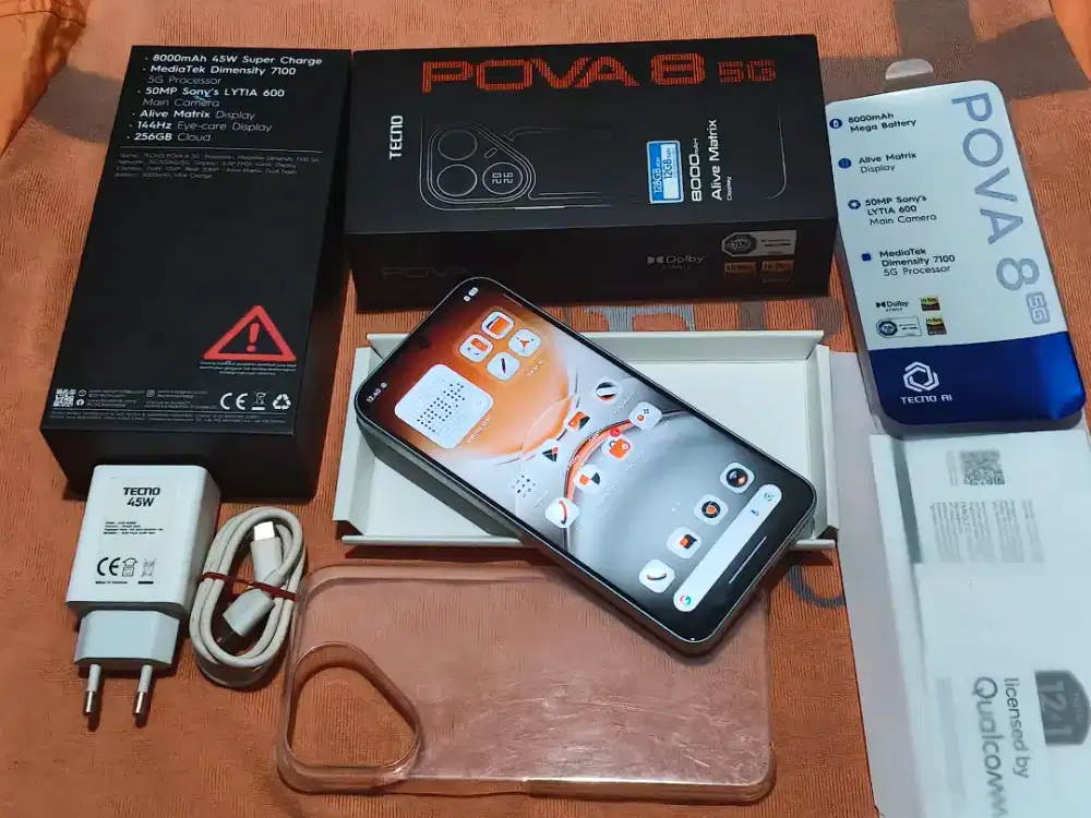 Tecno pova 8 5G 6+6/128Gb blm 1 bln