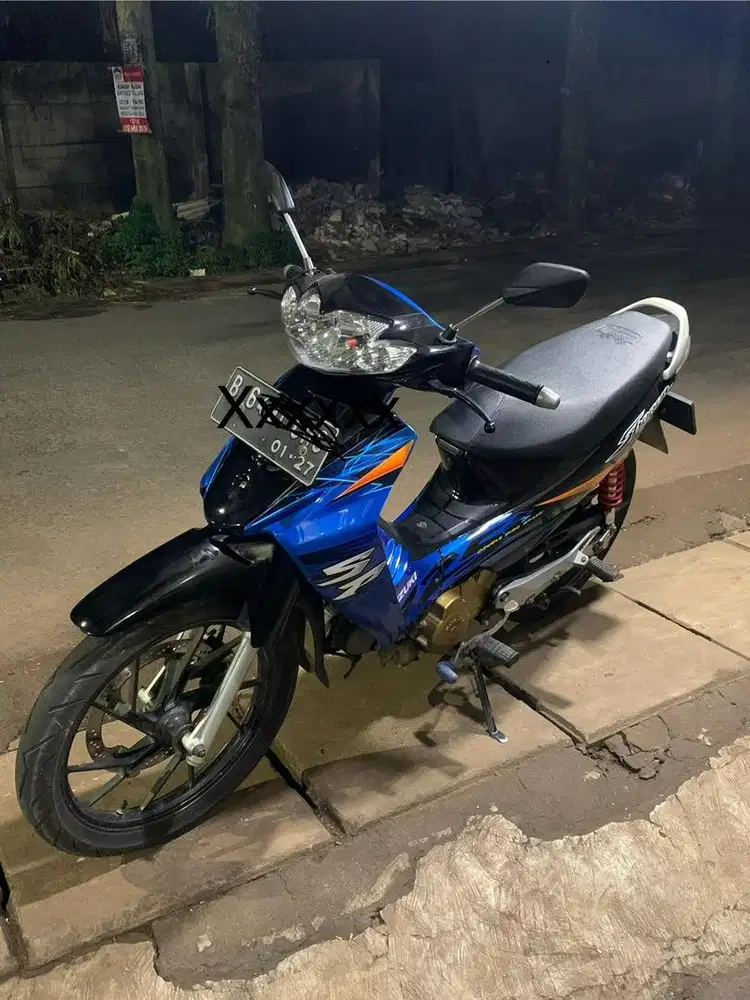 Shogun sp 125 fd biru