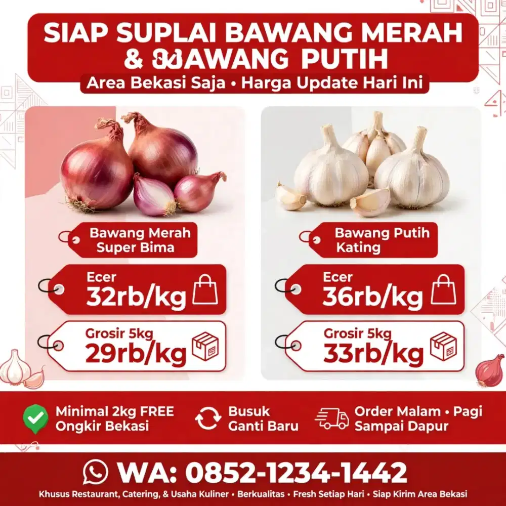 Siap Suplai bawang
