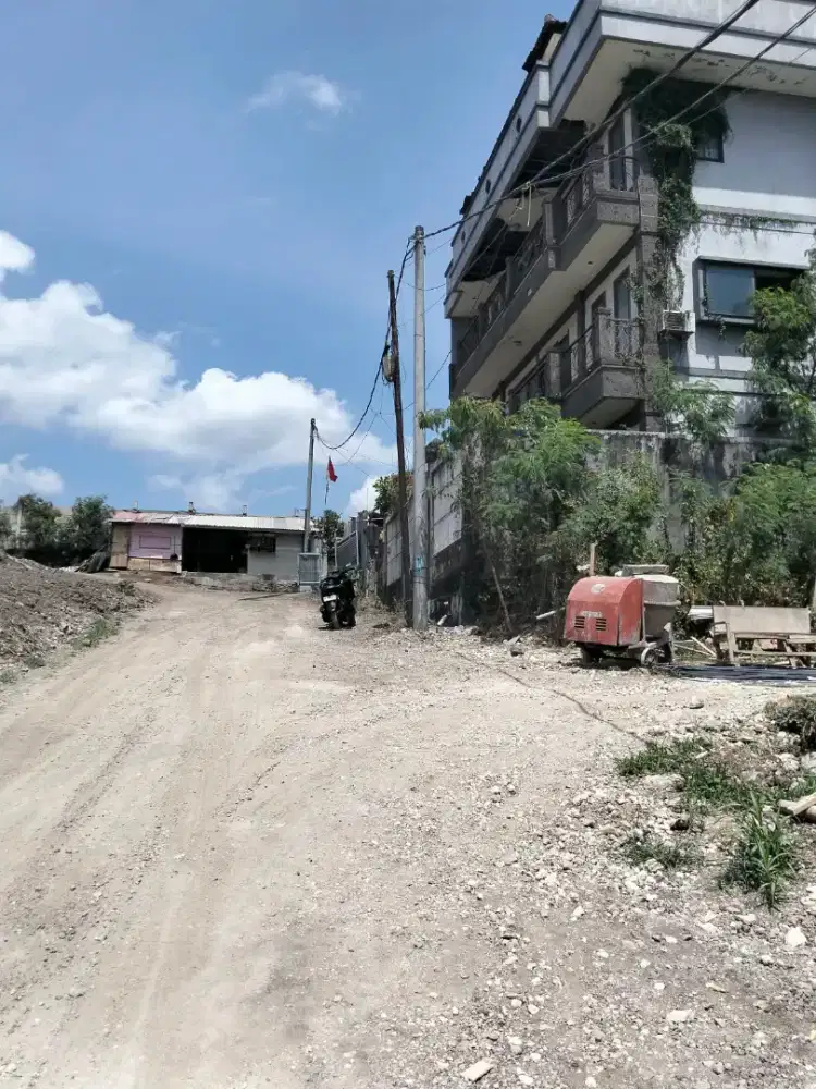 Tanah 450 m2 ITR Merah di Jl Pondok Indah Cargo Denpasar Bali