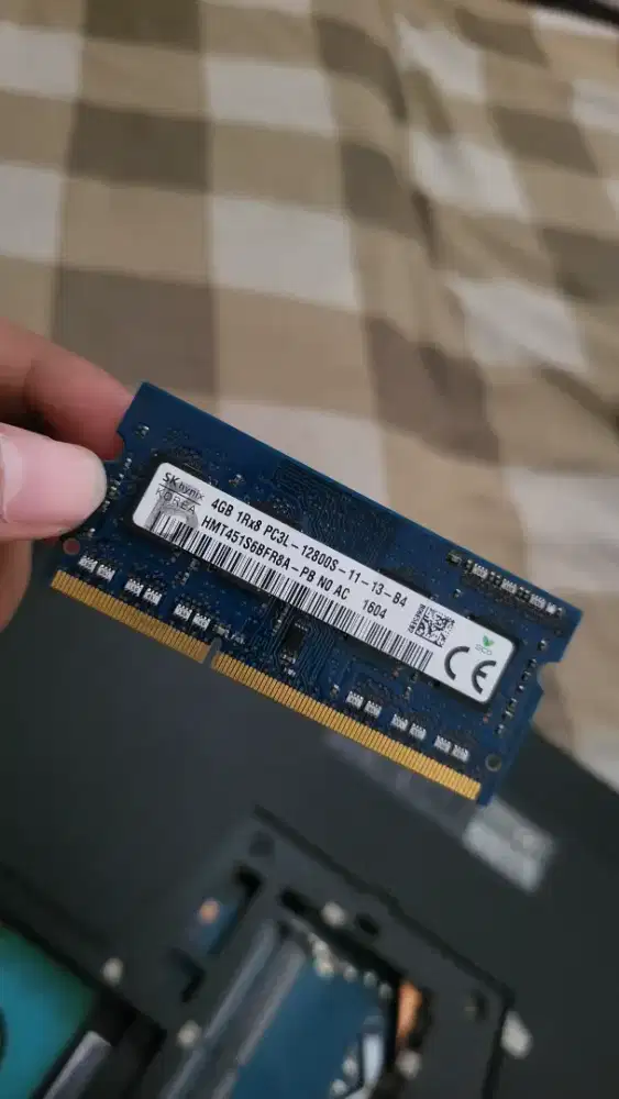 RAM copotan 4 GB DDR3L SK Hynix (PC3L-12800S) jual 155ibu nego