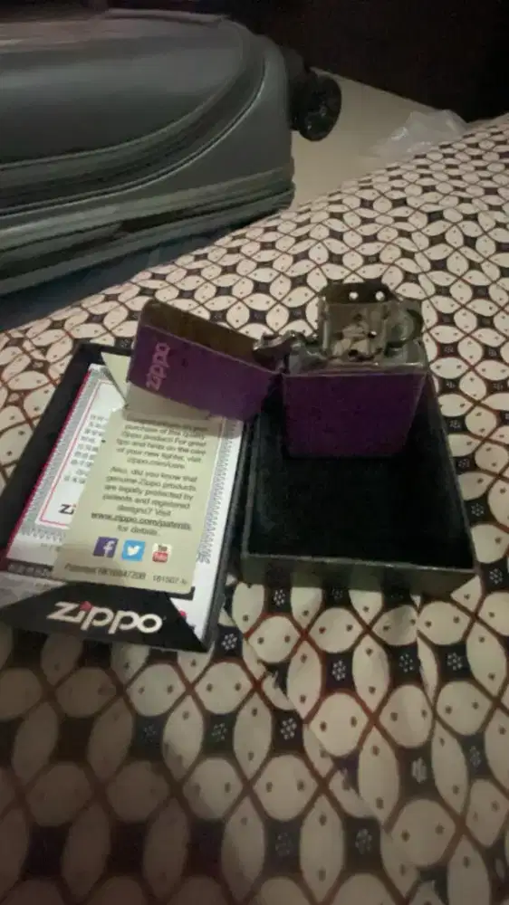 ZIPPO PURPLE MATTE ORIGINAL