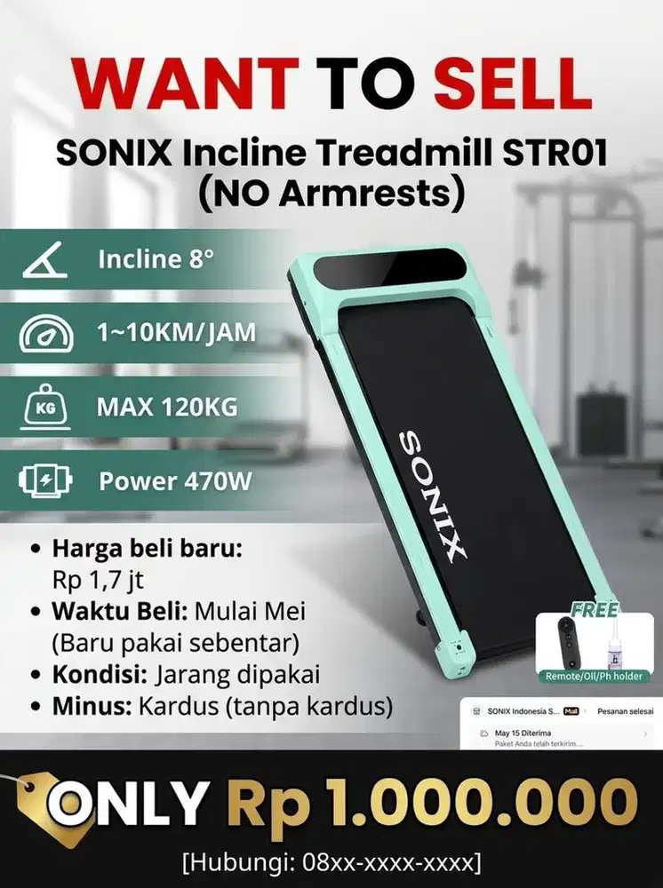 Sonix treadmill