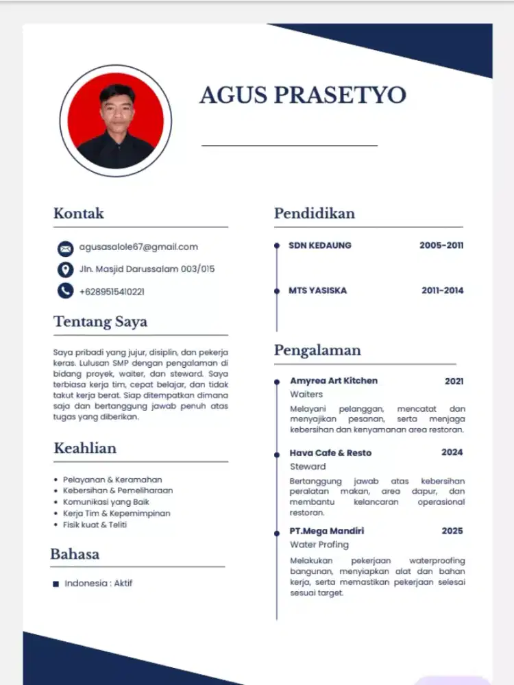 Mencari lowongan kerja