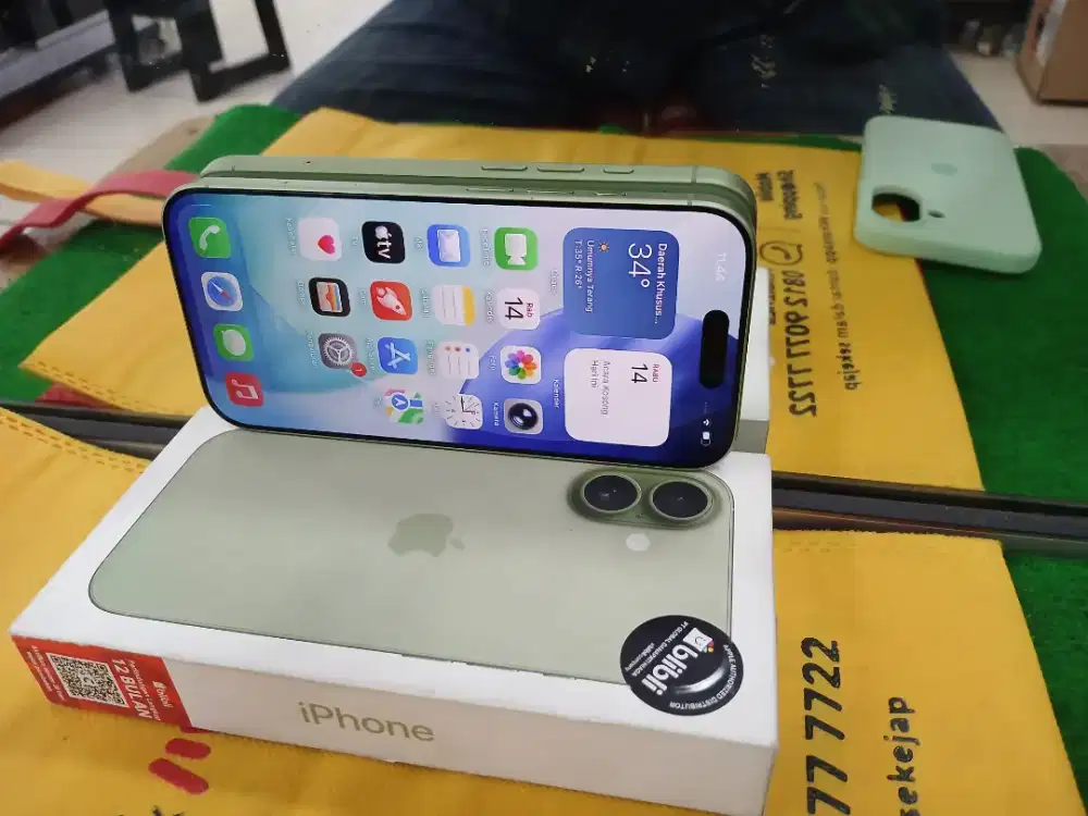Iphone 17 256 gb 5bln pke no minus mulus gransi Ibox lengkap