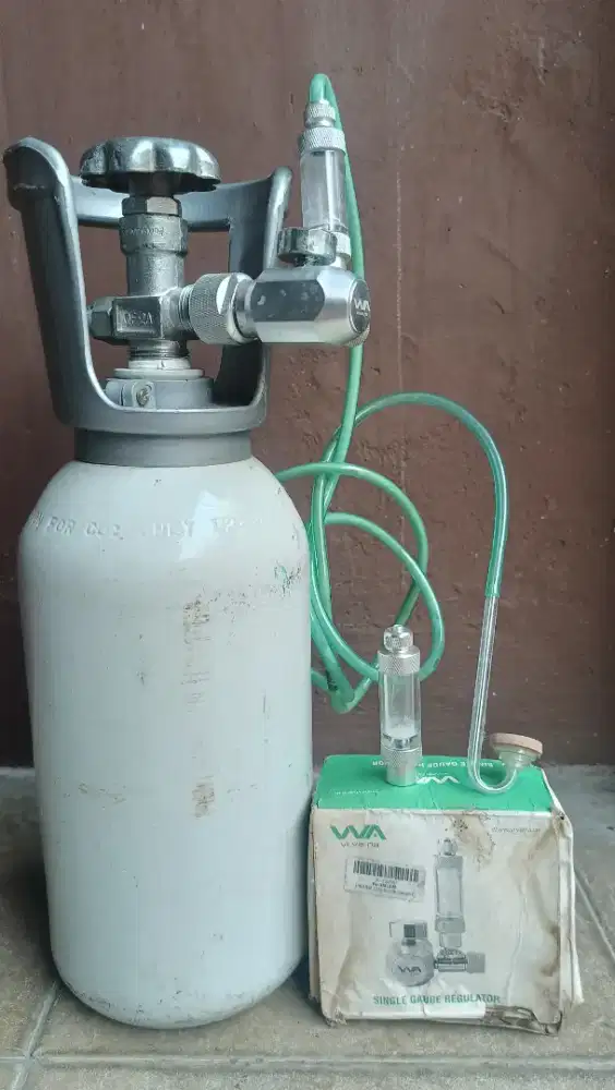 Tabung C02 + regulator vivaria
