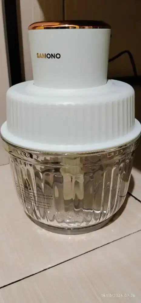 Samono food chooper 2,5liter bahan gelas