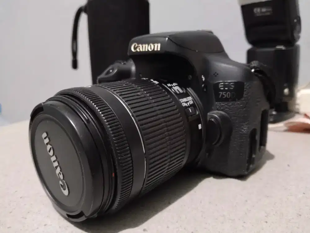 Canon 750d kit STM murmer normal