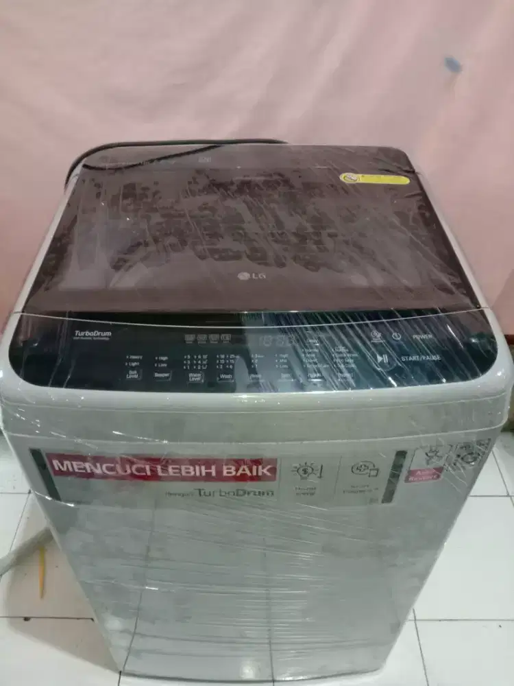 Mesin cuci otomatis 1 tabung LG smart inventer