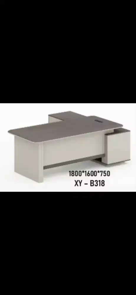 Meja Direktur L Shape Karsindo (New)