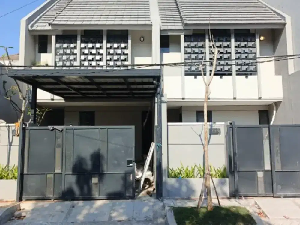 DIJUAL RUMAH BARU MODERN RUNGKUT ASRI – 3+1 KT, SHM, 2 UNIT READY