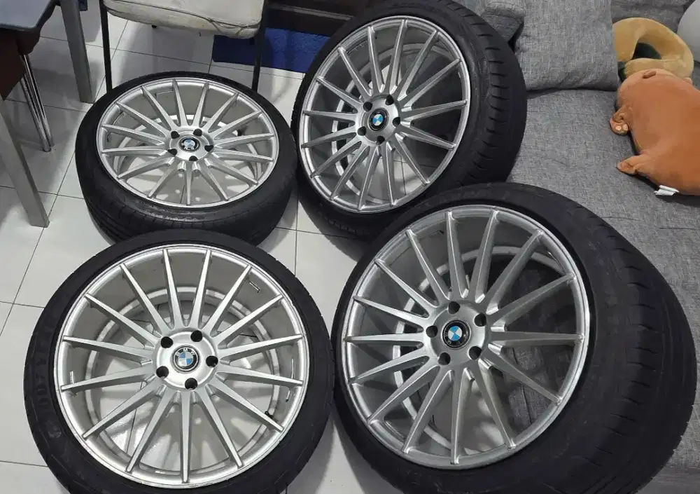 Ban dan Velg vossen rep  PCD 5X120 R20 lebar 8,5/10 Offset/ET 15/20