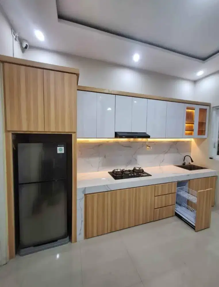 Kitchen Set Minimalis Modern – Kabinet Atas Bawah