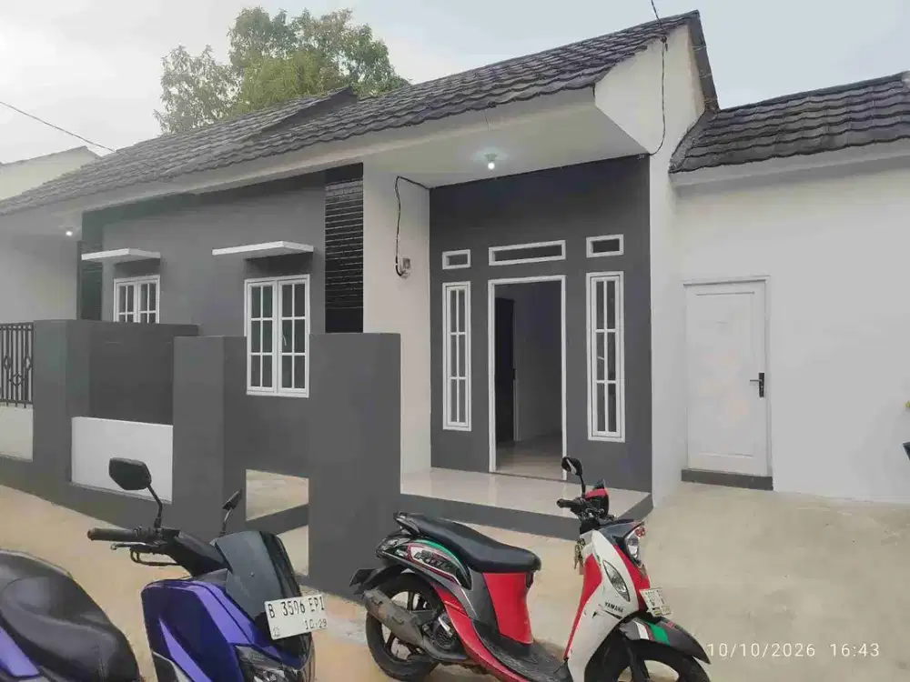 jual rumah baru siap huni dalam perumahan