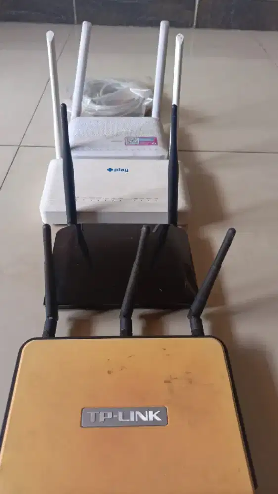 Modem router wifi bekas warnet