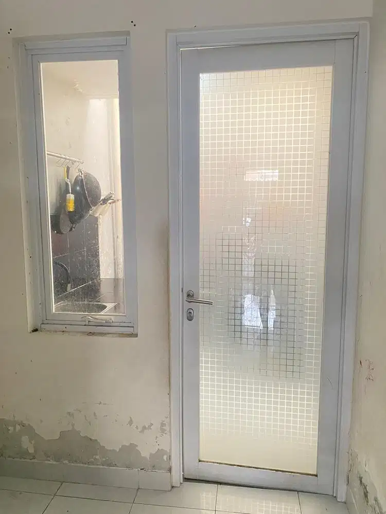 pintu dan jendela dapur aluminium + kusen