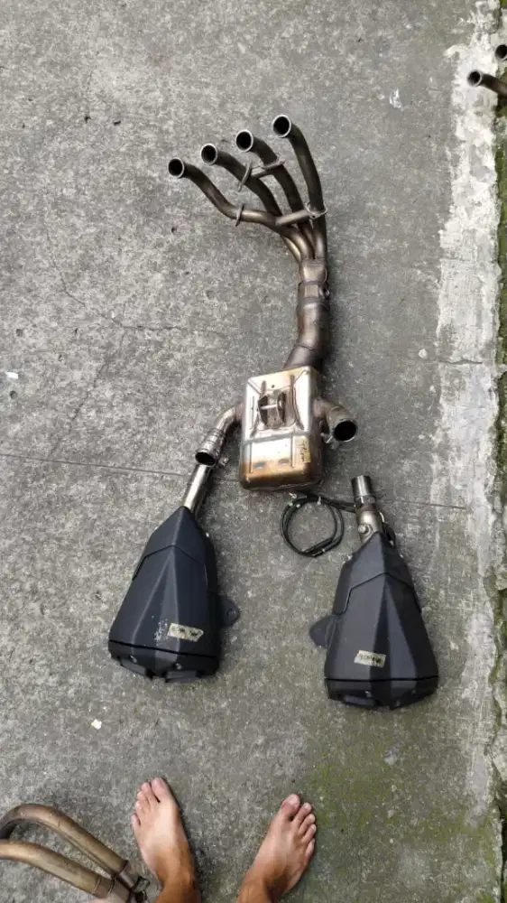 Knalpot ori copotan ninja 1000