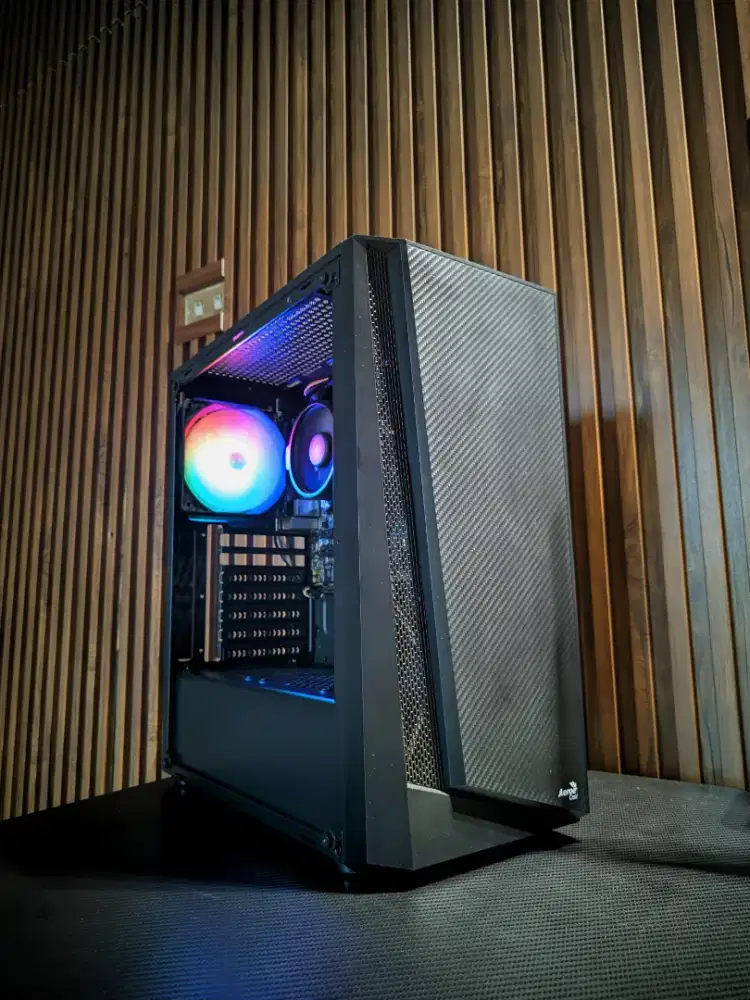murah meriah pc ryzen 5 4650g (vega 7) ram dual siap pakai