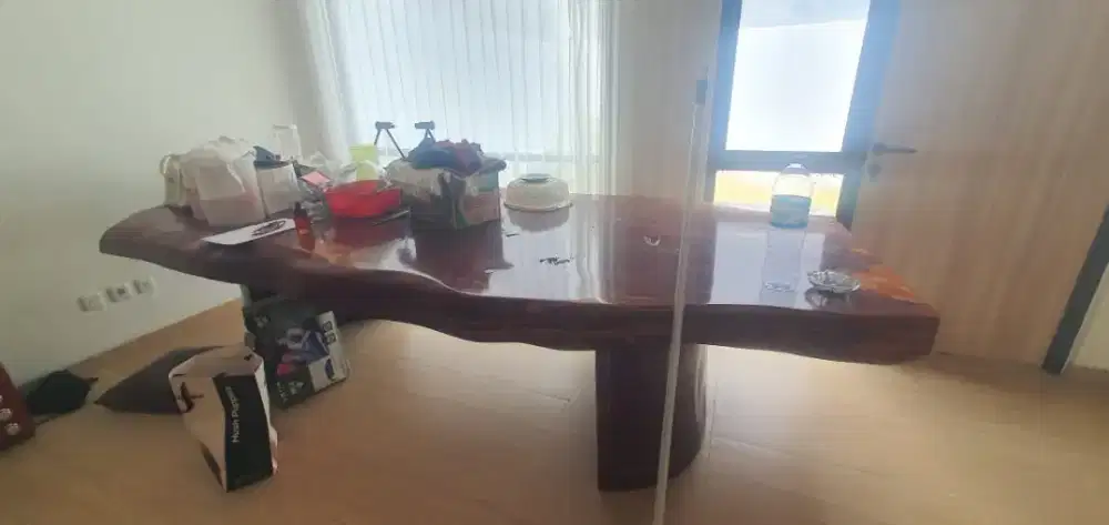 Di Jual Meja Fosil Asli Panjang 2 Meter
