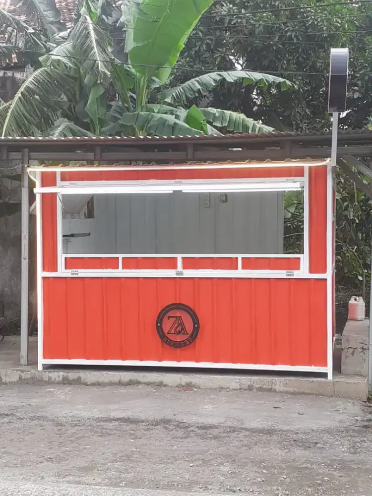 CONTAINER BOOTH SECOND