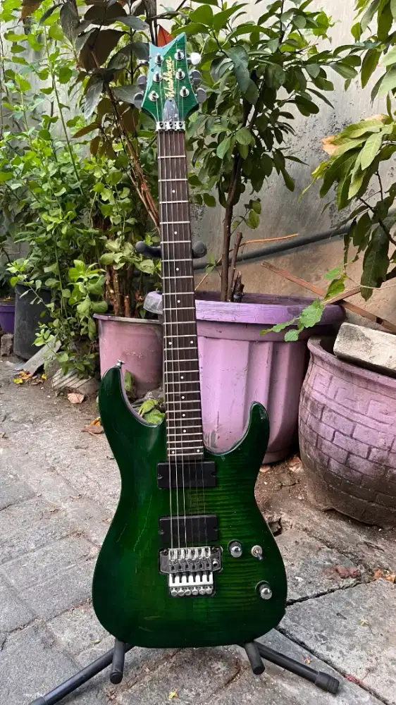 Gitar washburn neckthru