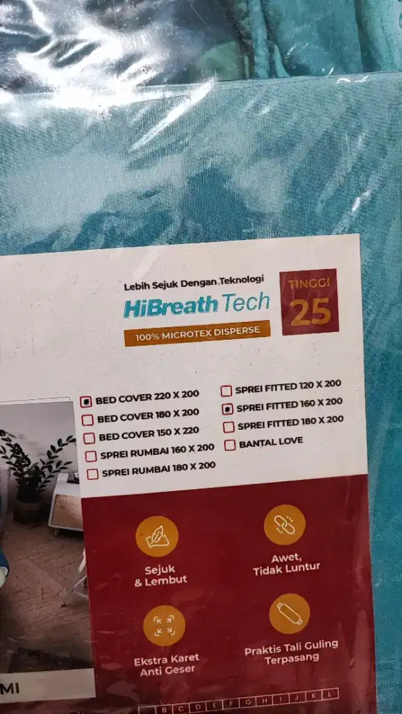 Badcover set 160x200