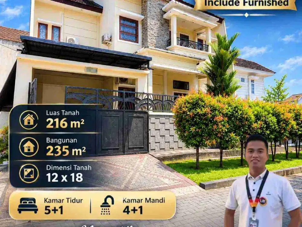 DIJUAL RUMAH 2LT 12x18 dgn FURNISHED TANJUNG BUNGA MAKASSAR