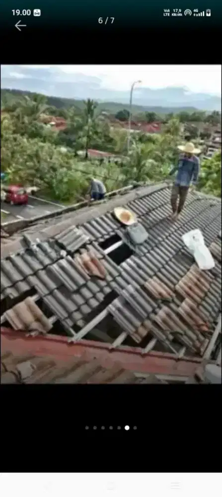 Atap bocor kanopi atap bajarigan terpasang dll bergaransi