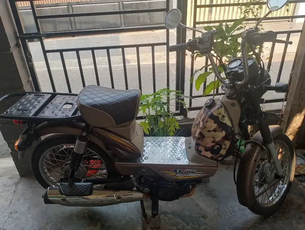 Jual TVS xl100 lengkap siap pakai