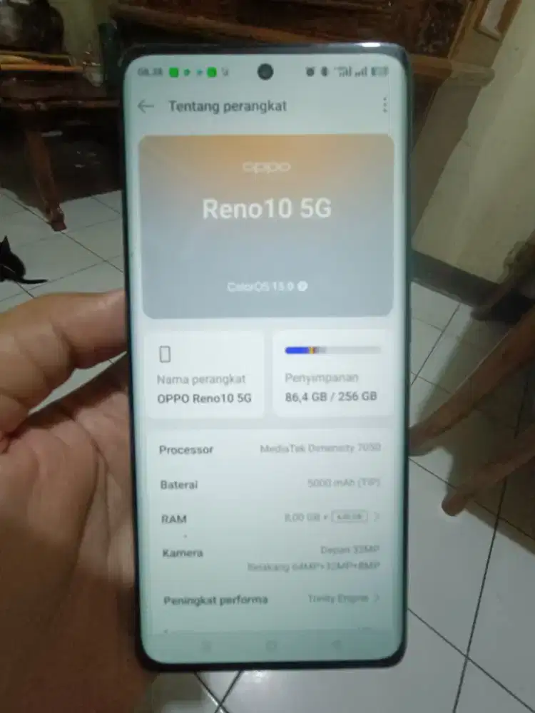 Oppo Reno 10 5G Batangan Ada Minus