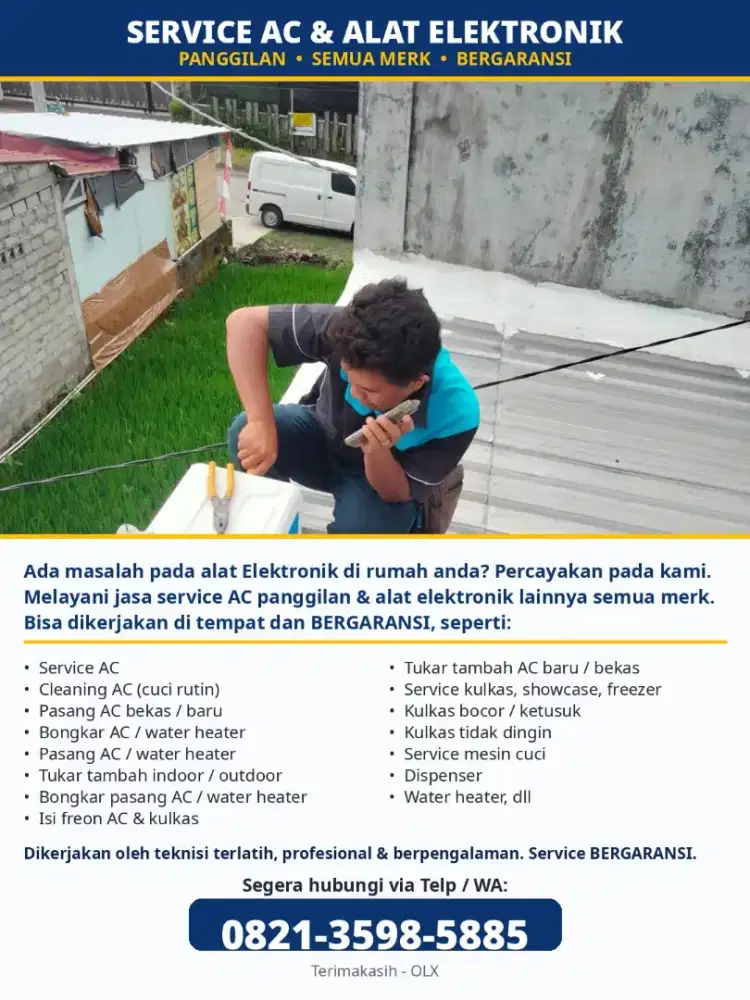 Jasa cek mesin cuci & ganti modul Bergaransi