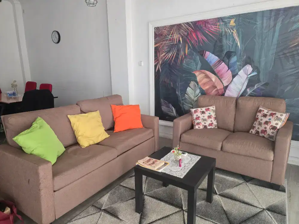 Sofa 3+2 minimalis
