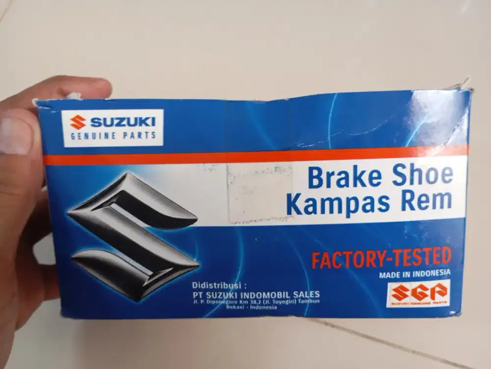 Kampas rem belakang Suzuki Wagon R