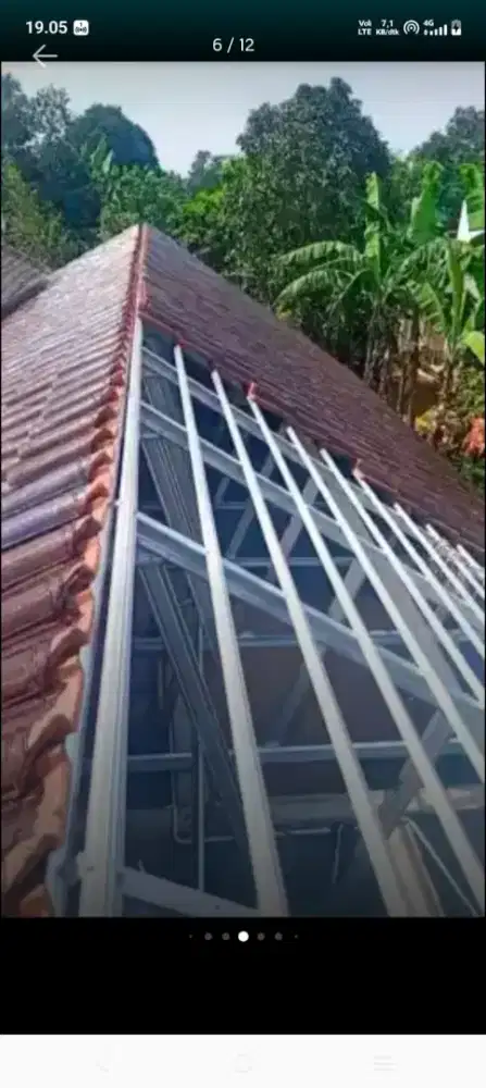 Atap bocor kanopi atap bajarigan terpasang dll bergaransi